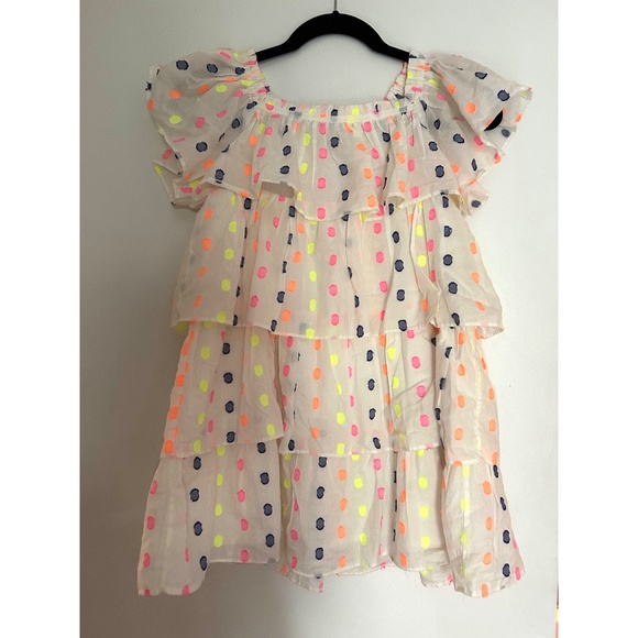 Mini Boden Wing Sleeve Party Dress - Picture 3 of 4